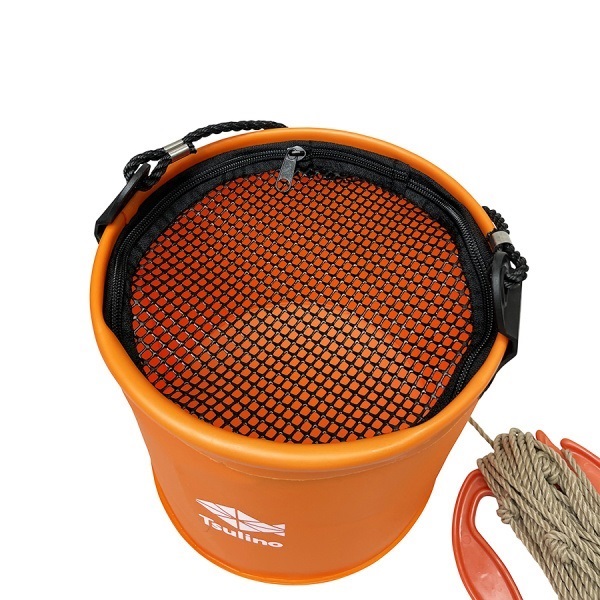 網付き水汲みバケツ21cm